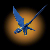 Western Mountain Wyvern (Blue)